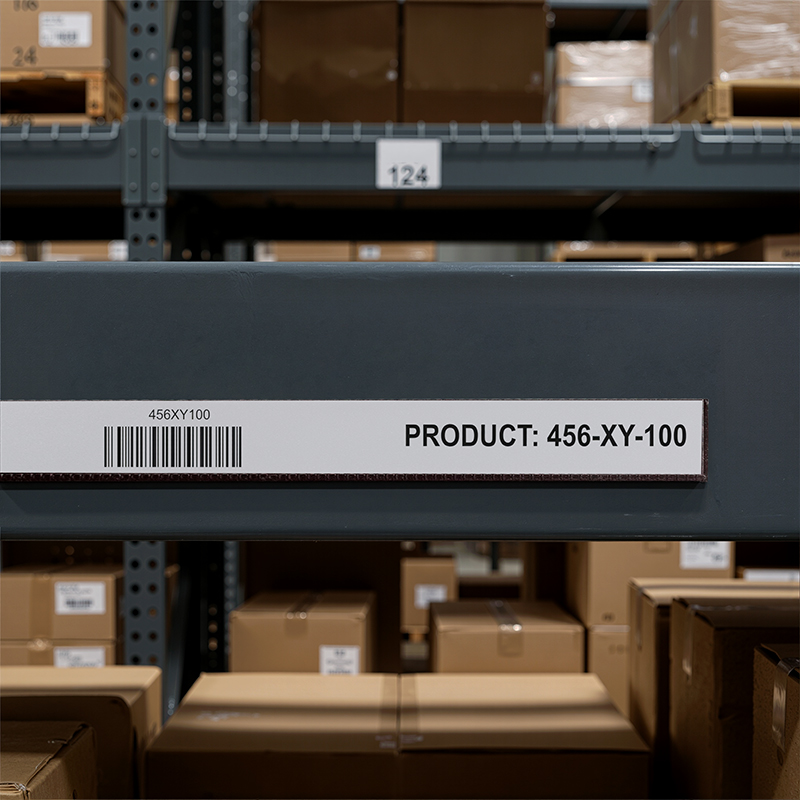 Magnetic label holder