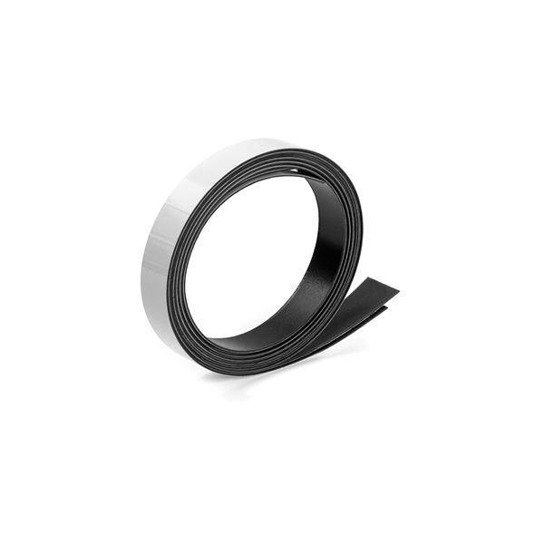 Colored magnetic tape dry erasable