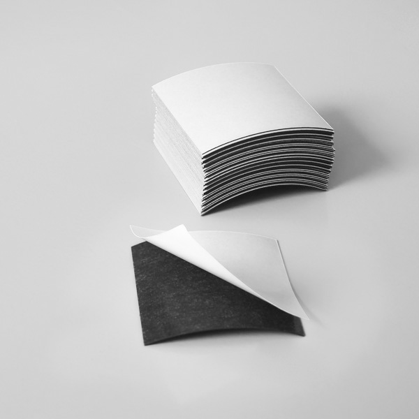 Self-adhesive magnetic foil