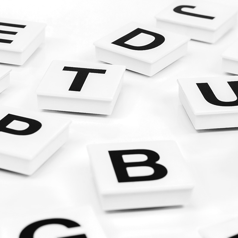Alphabet Memo magnets