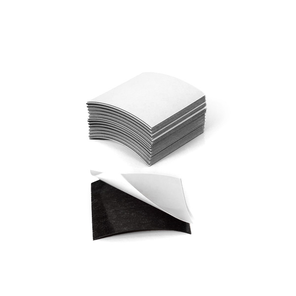 Self-adhesive magnetic foil