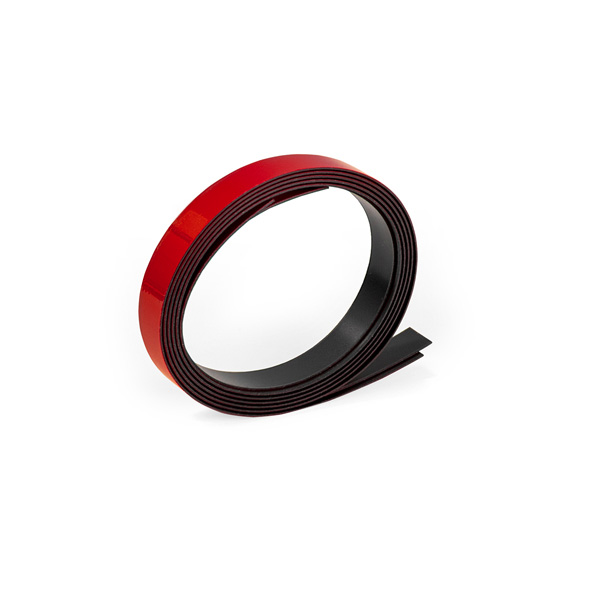 Colored magnetic tape dry erasable