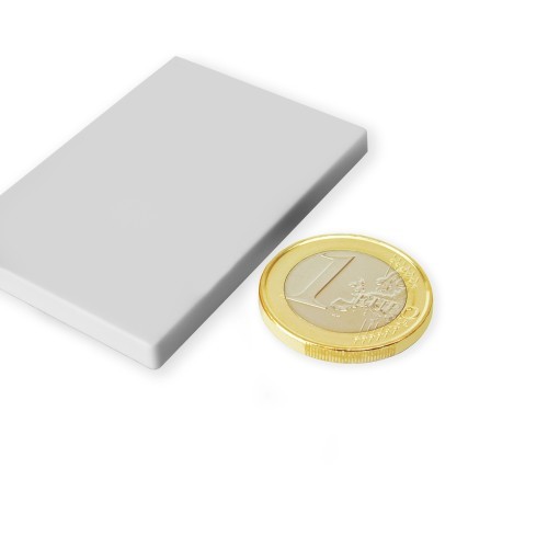 Memo magnets white 65x45mm 10 pieces