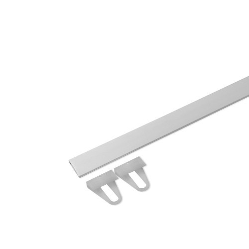 Poster holder white set with hooks