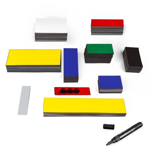 Magnetic labels 100 pieces