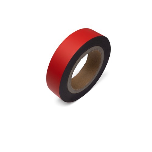 Magnetic tape on roll 0,85mm thick 50mmx10m red