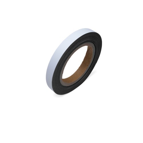 Magnetic tape on roll 0,85mm thick 10mmx30m white