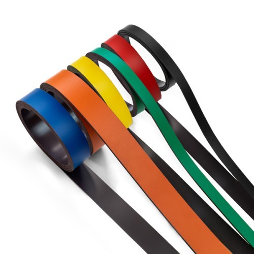 Colored magnetic tape